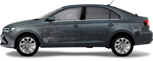 Automobilis su defektais